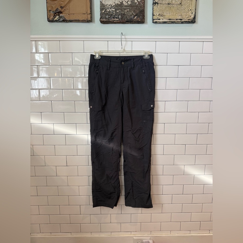 Mountain Designs Grey Tellus Cargo Hiking Pants Women's Size 10